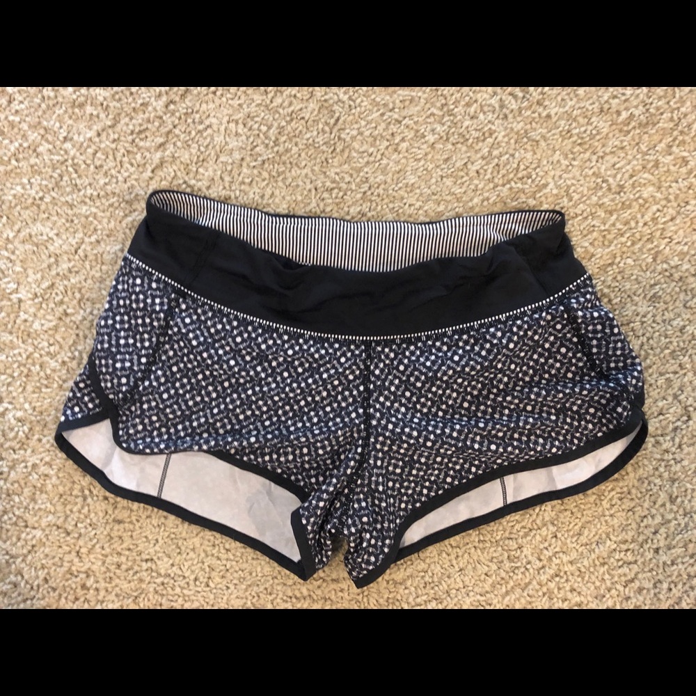 Lululemon athletica speed shorts